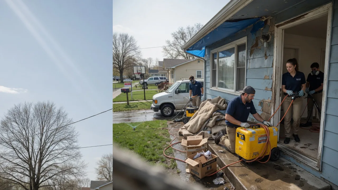 Basement Flood Cleanup in Wolverton, MN near me
